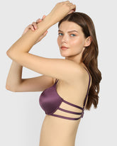 Isla & Evie Obvious Double Pushup Plunge Bra HORTENSIA / 34B